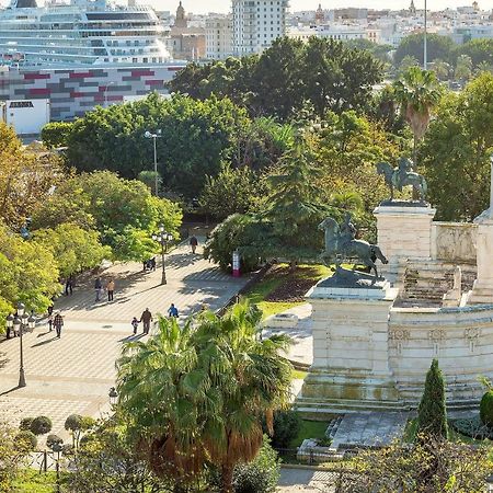 Апартаменты Atico En El Centro Con Terraza Кадис Экстерьер фото