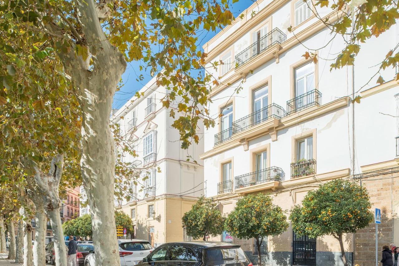 Апартаменты Atico En El Centro Con Terraza Кадис Экстерьер фото